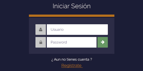 Páginas de Registro de Usuario e Inicio de Sesión